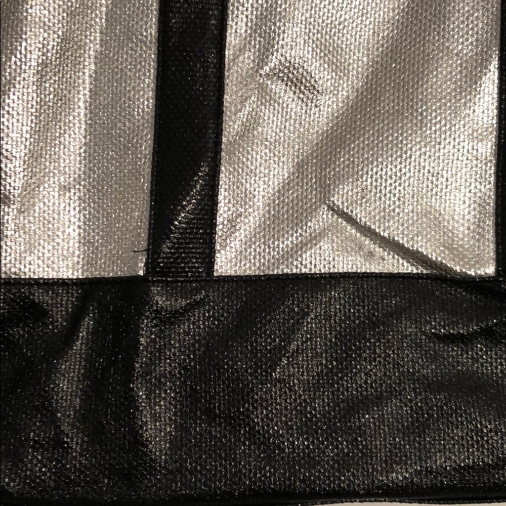 Victoria’s Secret Silver & Black Tote Bag - Picture 4 of 8